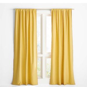Ori Yellow Curtain Panels x 2